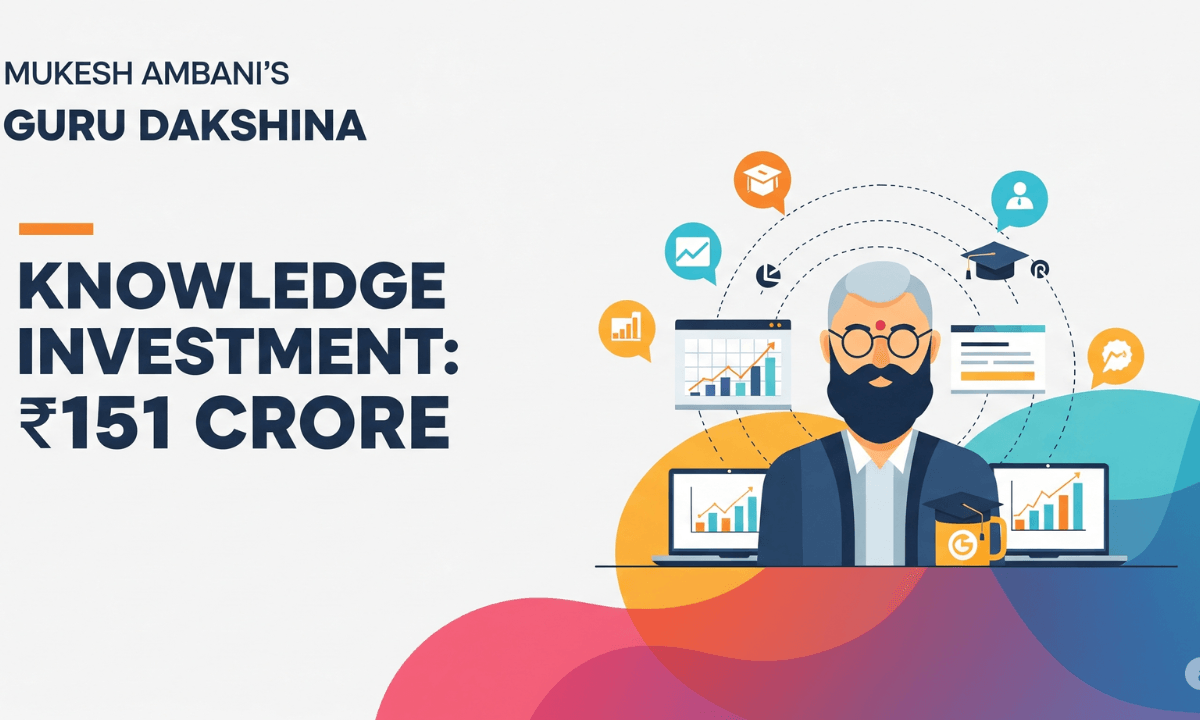 Mukesh Ambani’s ₹151 Crore Guru Dakshina