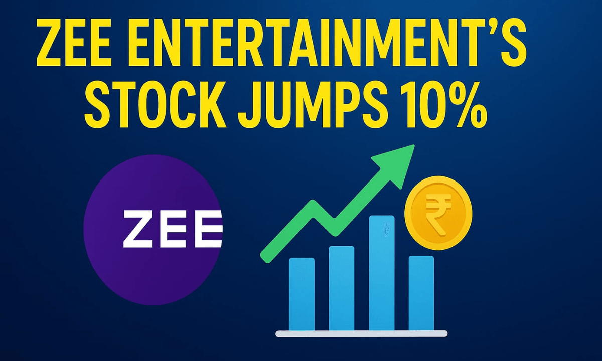 Zee Entertainment stock jumps 10%