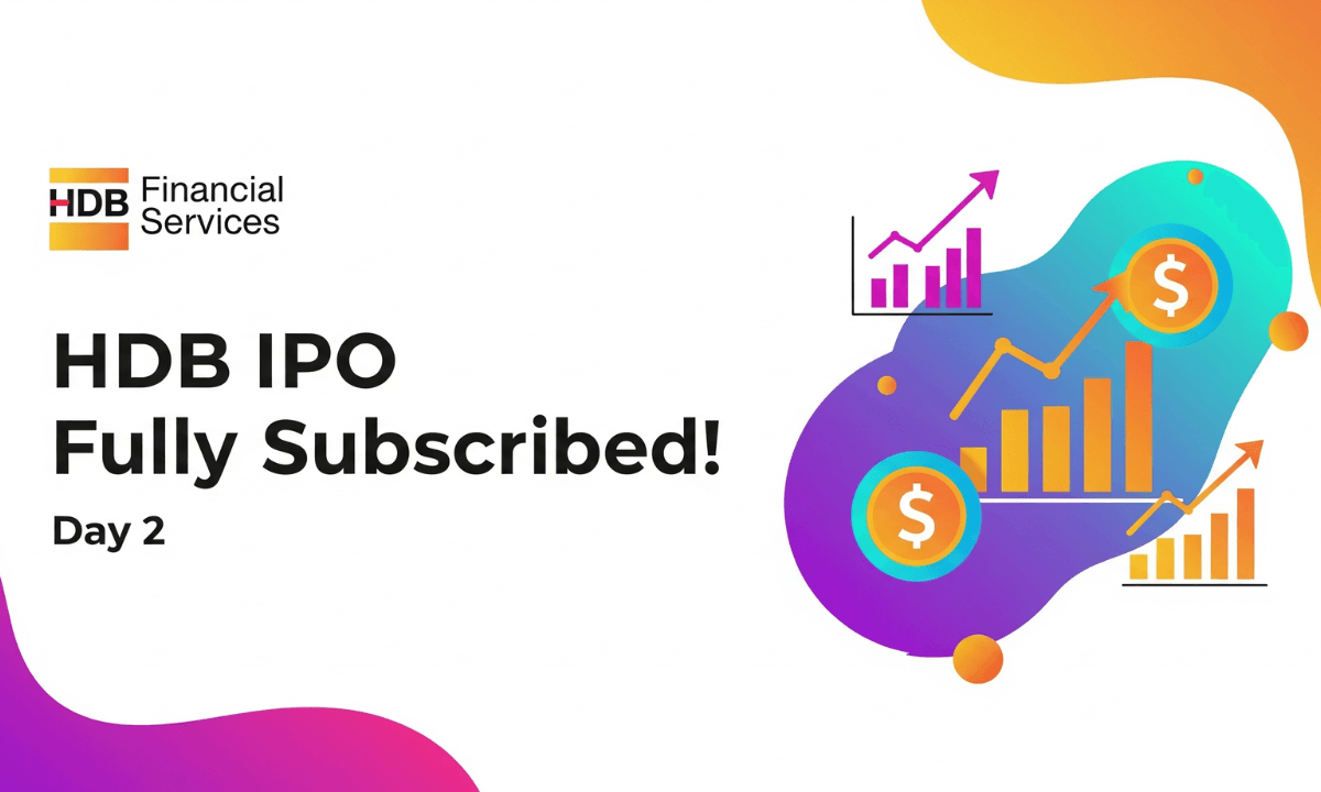 HDB Financial Services IPO Hits Full Subscription on Day 2